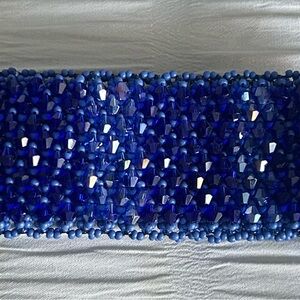 Blue Beaded Bracelet